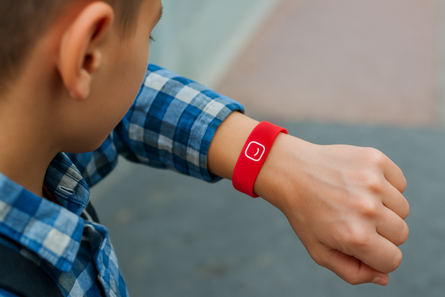 Tip na Vánoce? Náramek, který dává dětem svobodu a rodičům klid