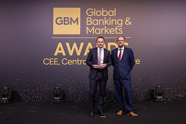 CSG slaví dvojité vítězství v globálních cenách korporátního financování