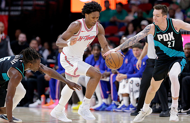 Krejčí při prohře Portlandu s Houstonem nebodoval, NBA viděla Tatumův návrat