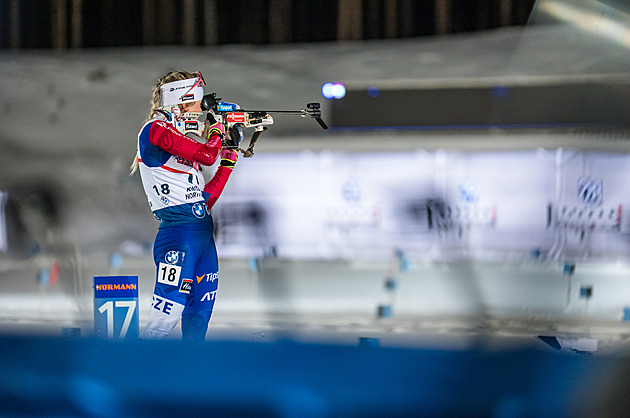 Přesná Voborníková znovu v top desítce. Sprint v Otepää ovládla Simonová