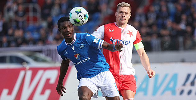 ONLINE: Baník - Slavia 0:2, Gning zahodil velkou příležitost ke snížení