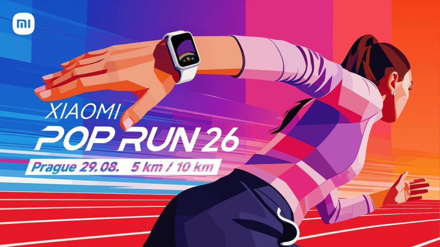 Xiaomi POP Run poprvé v Česku: uběhni 5 km, získej fitness náramek v hodnotě 599 Kč a vyhraj ceny za 133 tisíc